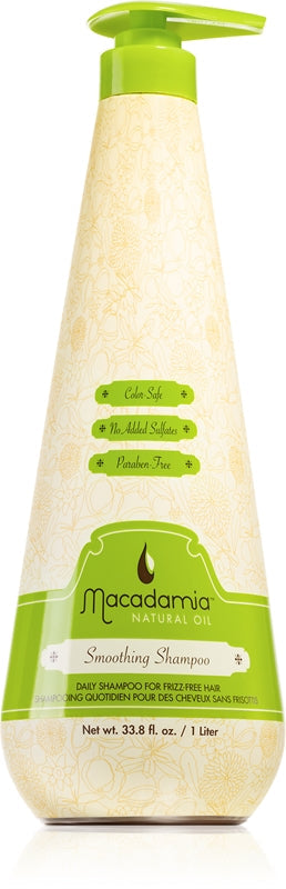 Macadamia Shampoo levigante per tutti i tipi di capelli ( Smooth ing Shampoo) - Volume: 1000 ml