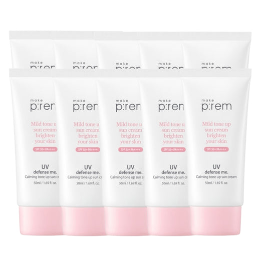 make p:rem UV Defense Me. Calming Tone Up Sun Cream (10ea) Set