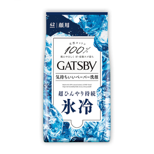 Wholesale Mandom - Gatsby Facial Paper - 42 sheets - Ice | Carsha