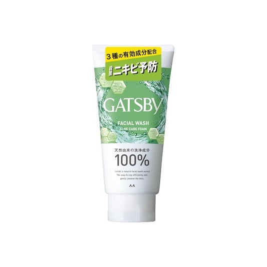 Wholesale Mandom - Gatsby Facial Wash Care Acne Foam - 130g | Carsha