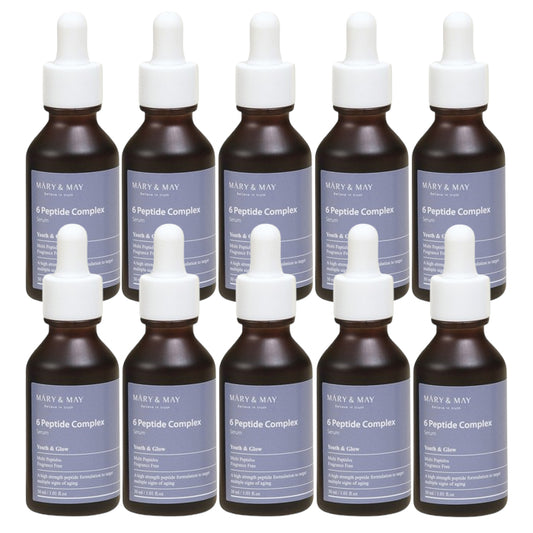 Wholesale Mary&May - 6 Peptide Complex Serum - 30ml 10ea Set | Carsha