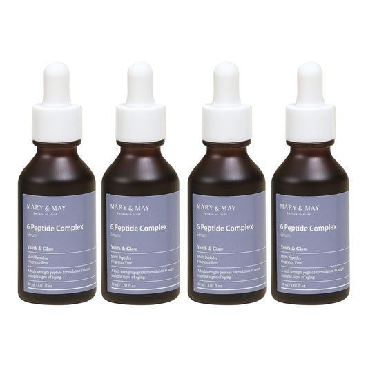 Wholesale Mary&May - 6 Peptide Complex Serum - 30ml 4ea Set | Carsha