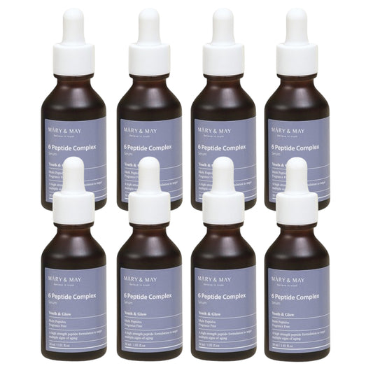 Wholesale Mary&May - 6 Peptide Complex Serum - 30ml 8ea Set | Carsha