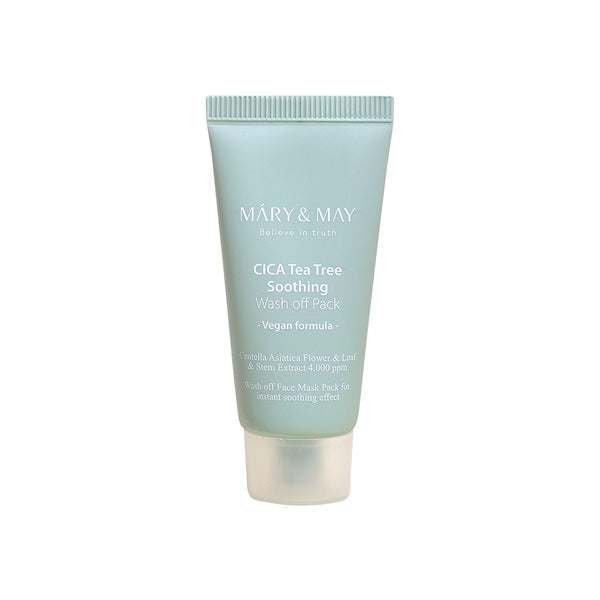 Wholesale Mary&May - Cica Tea Tree Soothing Wash Off Pack - 30g | Carsha