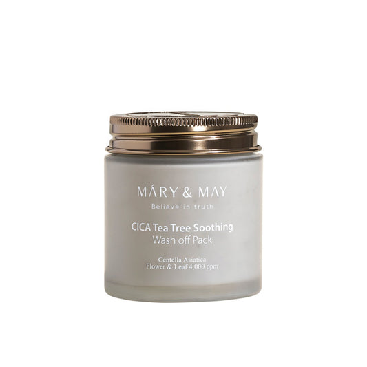 Wholesale Mary&May - Cica TeaTree Soothing Wash Off Pack - 125g | Carsha