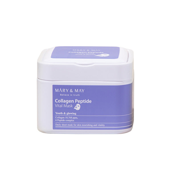 Wholesale Mary&May - Collagen Peptide Vital Mask - 30pcs/400g | Carsha