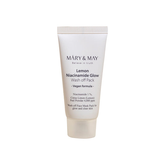 Mary&May - Lemon Niacinamide Glow Wash Off Pack - 30g
