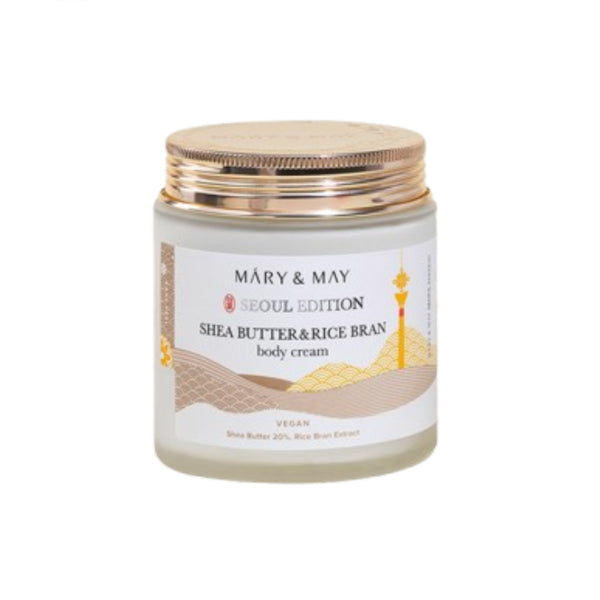 Wholesale Mary&May - Shea Butter & Rice Bran Body Cream Seoul Edition - 250ml | Carsha