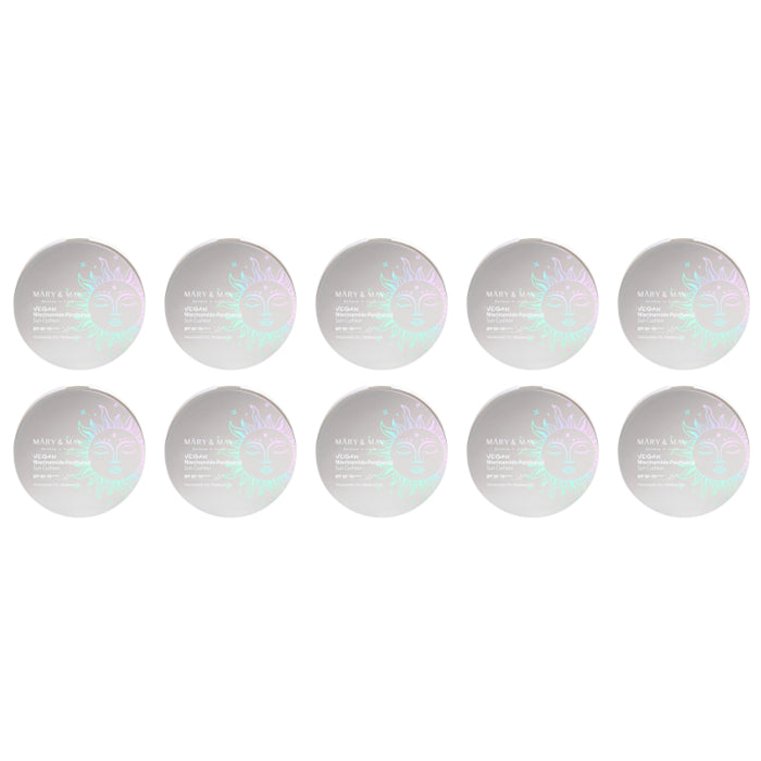 Wholesale Mary&May - Vegan Niacinamide Panthenol Sun Cushion SPF50+ PA++++ - 25g 10ea Set | Carsha