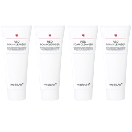Wholesale medicube Red Foam Cleanser - 120ml 4ea Set | Carsha