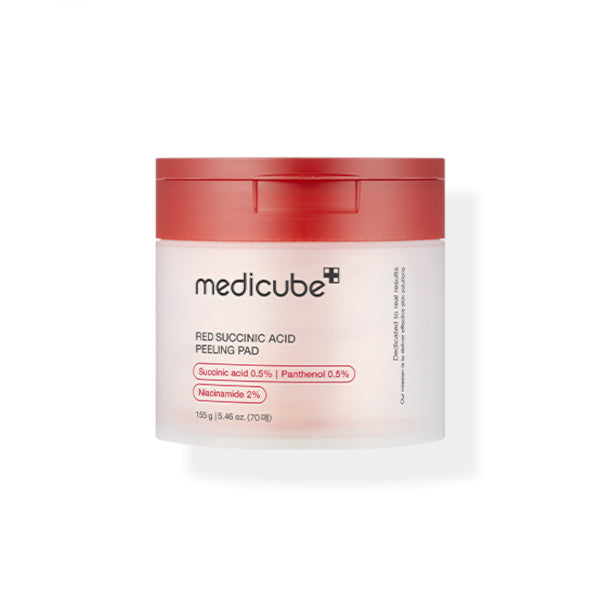 Wholesale Deal medicube - Red Succinic Acid Peeling Pad - 155g/70pads | Carsha