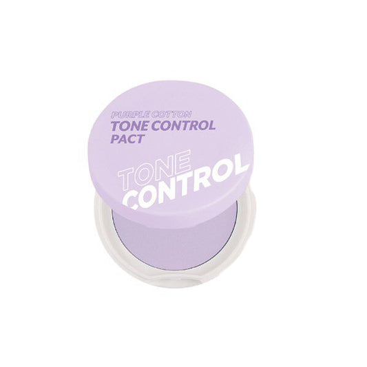 Wholesale MEMEBOX - I'M MEME Purple Cotton Tone Control Pact - 9.5g | Carsha