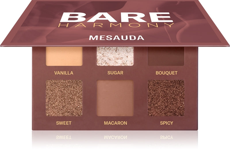 Mesauda bare harmony palette 204 - delicious rose
