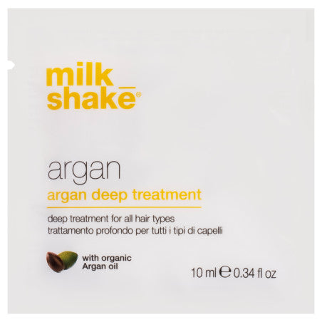 Wholesale Milk Shake Argan Deep Treatment - maschera con olio di argan, bustina, 10ml | Carsha