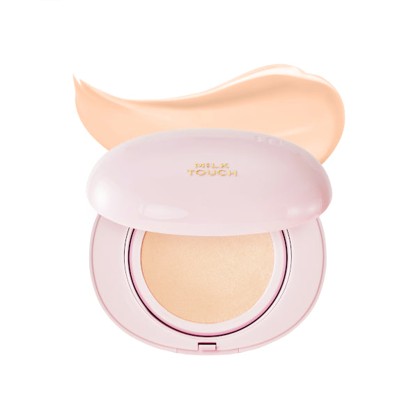 Wholesale Milk Touch - All-day Skin Fit Milky Glow Cushion SPF 50+ PA++++ - 15g - 19N Vanilla Ivory | Carsha