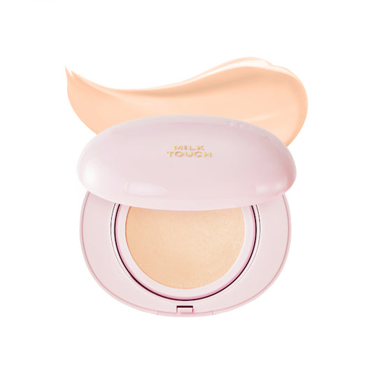Wholesale Milk Touch - All-day Skin Fit Milky Glow Cushion SPF 50+ PA++++ - 15g - 19N Vanilla Ivory | Carsha