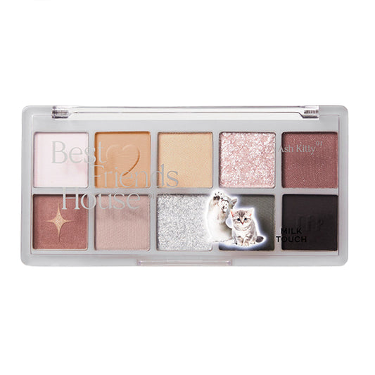 Wholesale Milk Touch - Best Friends House Eye Palette - 9.8g - #01 Ash Kitty | Carsha