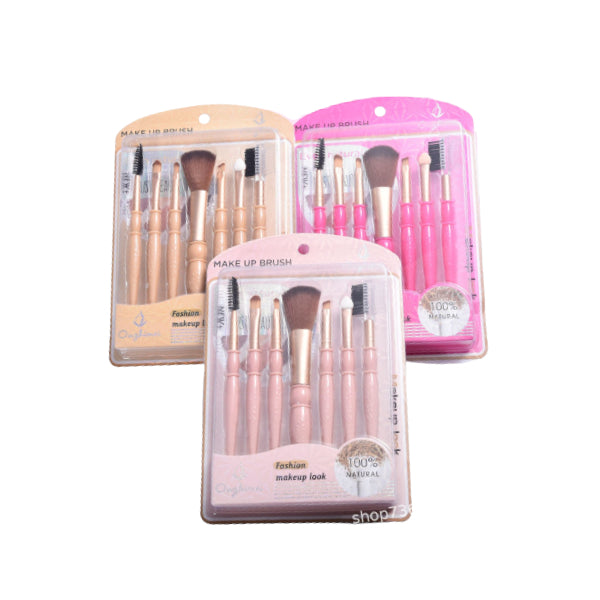 Wholesale MINGXIER - Fashion Makeup Brush - 7pcs Random Colour - 1 set | Carsha