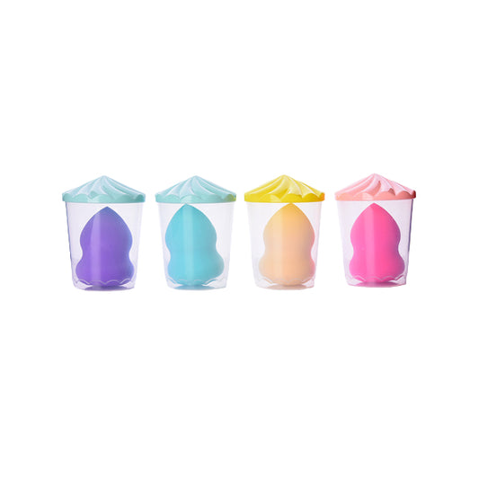 Wholesale MINGXIER - Makeup Blender Beauty Sponge - Gourd with Container Random Colour - 1 pc | Carsha