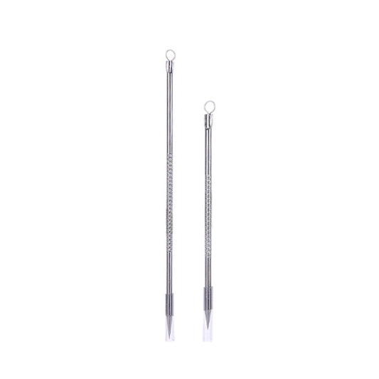 Wholesale Deal MINGXIER - Stainless Steel Blackhead Remover Set - 2pcs | Carsha