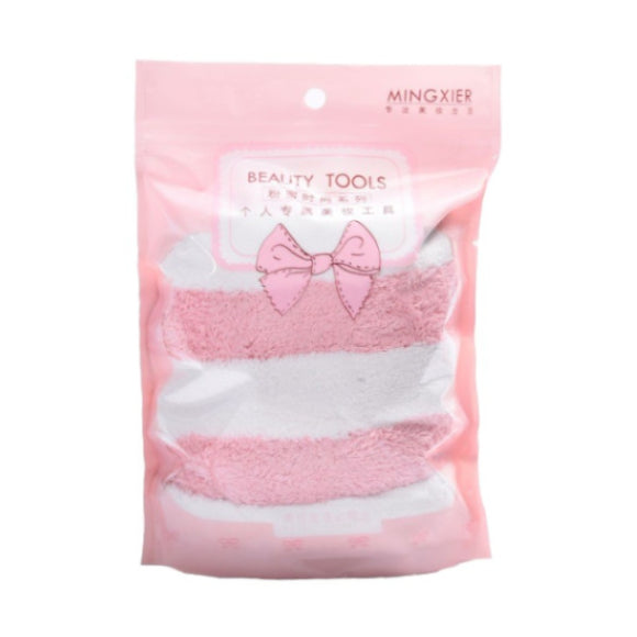 Wholesale MINGXIER - Striped Coral Fleece Hair Drying Towel - 1pc | Carsha