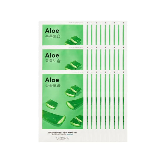 Wholesale MISSHA - Airy Fit Sheet Mask - Aloe - 1pc 30ea Set | Carsha