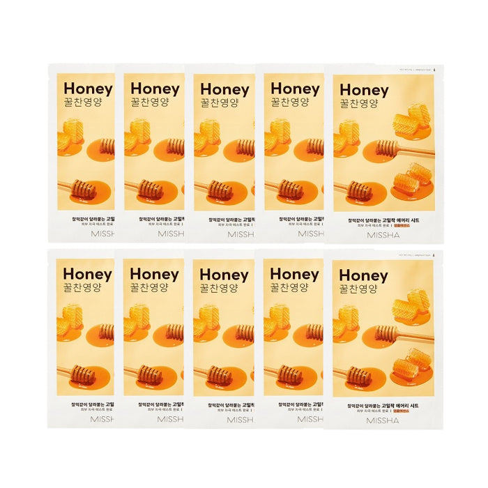 Wholesale MISSHA - Airy Fit Sheet Mask - Honey - 1pc 10ea Set | Carsha