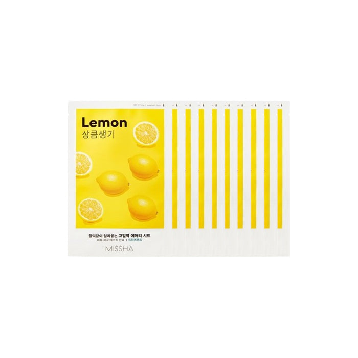 Wholesale MISSHA - Airy Fit Sheet Mask - Lemon - 1pc 10ea Set | Carsha