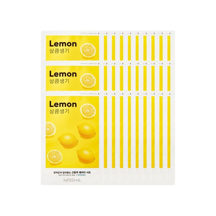 Wholesale MISSHA - Airy Fit Sheet Mask - Lemon - 1pc 30ea Set | Carsha