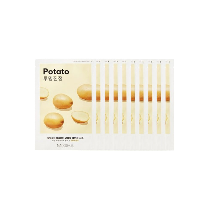 Wholesale MISSHA - Airy Fit Sheet Mask - Potato - 1pc 10ea Set | Carsha