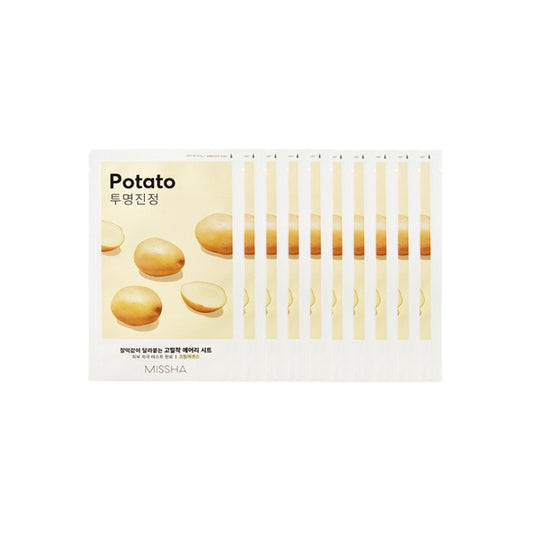 Wholesale MISSHA - Airy Fit Sheet Mask - Potato - 1pc 10ea Set | Carsha