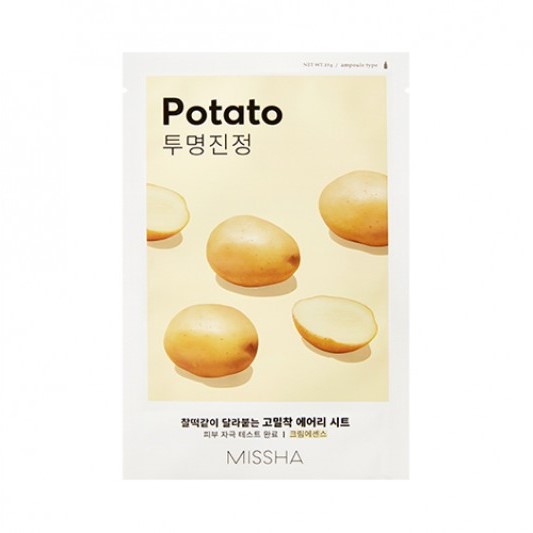 Wholesale Deal MISSHA - Airy Fit Sheet Mask - Potato - 1pc | Carsha