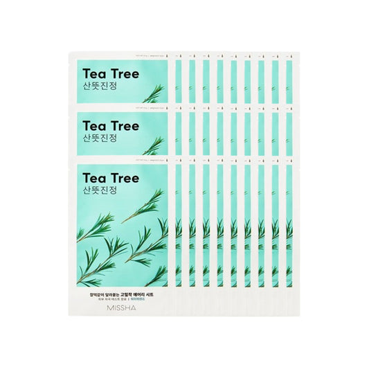 Wholesale MISSHA - Airy Fit Sheet Mask - Tea Tree - 1pc 30ea Set | Carsha