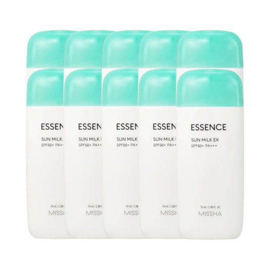 MISSHA - All Around Safe Block Essence Sun Milk EX (10ea) Set