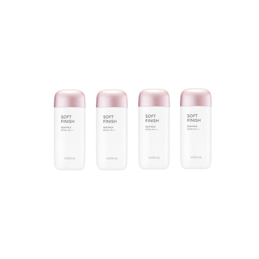 Wholesale Missha All-Around Safe Block Soft Finish Sun Milk 4ea Set | Carsha