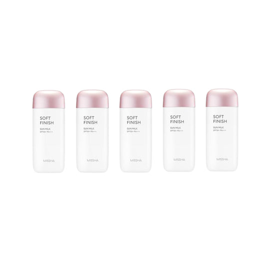Wholesale MISSHA All-Around Safe Block Soft Finish Sun Milk SPF50+ PA+++ - 70ml 5ea Set | Carsha