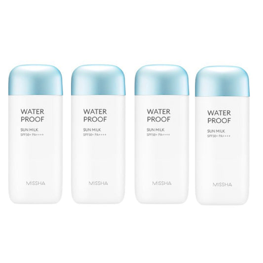 Wholesale MISSHA All-Around Safe Block Waterproof Sun Milk - 70ml 4ea Set | Carsha