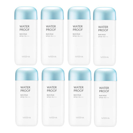 Wholesale MISSHA All-Around Safe Block Waterproof Sun Milk - 70ml 8ea Set | Carsha