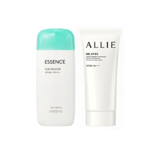 Missha Essence Milk X Kanebo Hero Sunscreen Set B