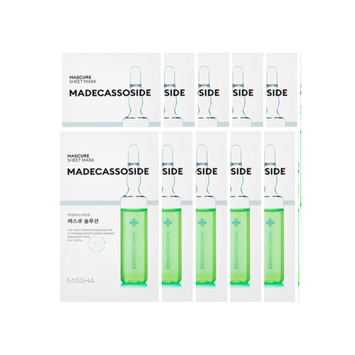 Wholesale MISSHA - Mascure Solution Sheet Mask - Madecassoside 10pcs Set | Carsha