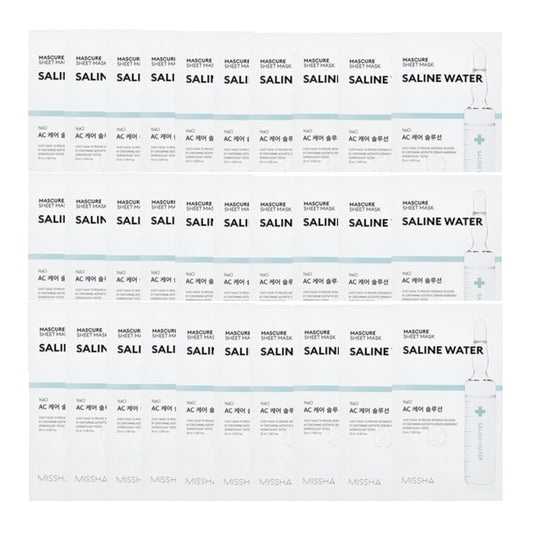 Wholesale MISSHA - Mascure Solution Sheet Mask - Saline Water 30pcs Set | Carsha