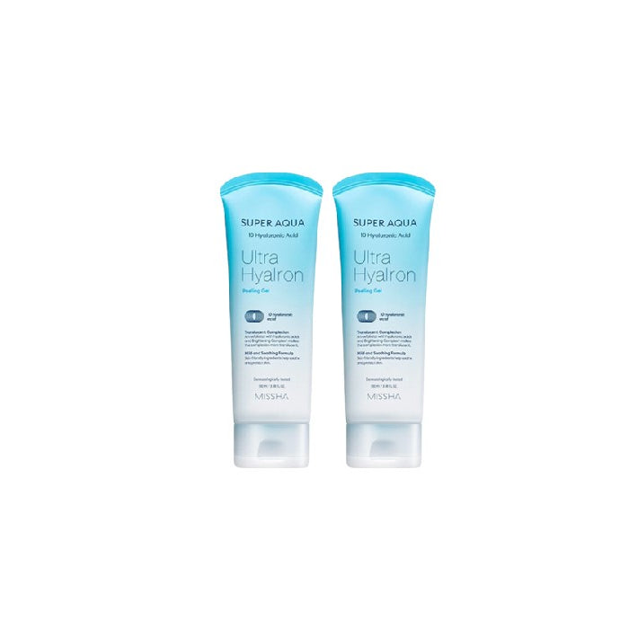 Wholesale MISSHA Super Aqua Ultra Hyalron Peeling Gel - 100ml 2ea Set | Carsha