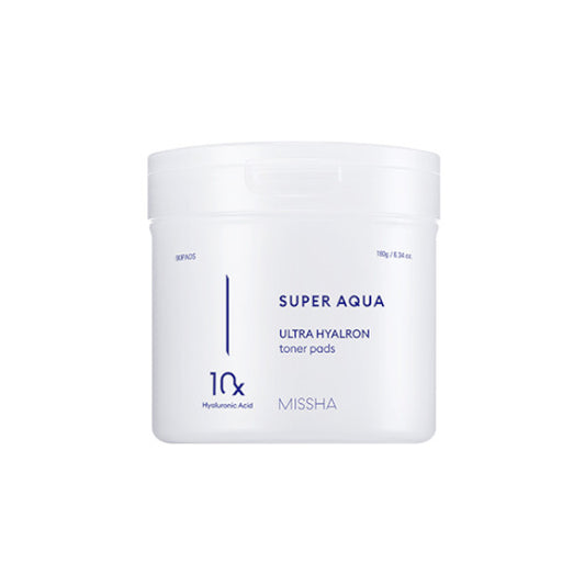 Wholesale Deal MISSHA - Super Aqua Ultra Hyalron Toner Pads - 180g/90pads | Carsha