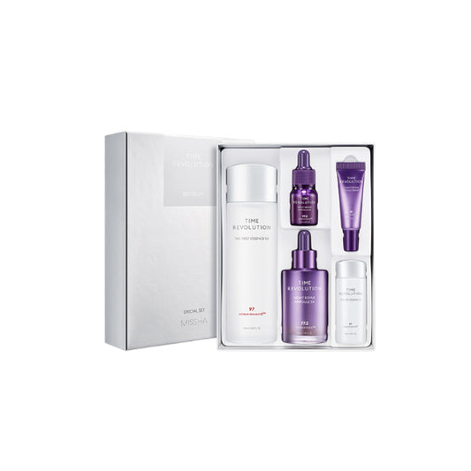 Wholesale MISSHA - Time Revolution 5X Bestseller Special Set Essence 150ml, Ampoule 50ml; Gift Essence 30ml, Ampoule 10ml, Cream... | Carsha