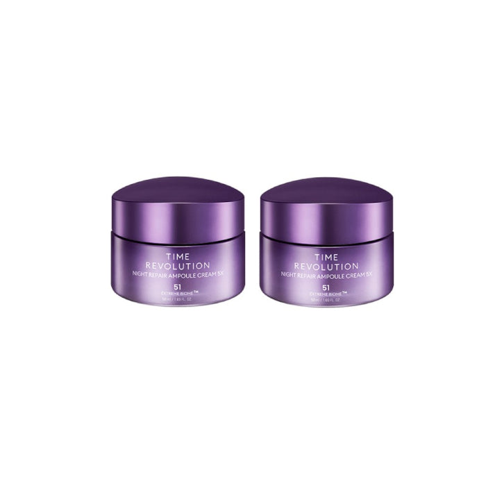 Wholesale MISSHA Time Revolution Night Repair Ampoule Cream 5X - 50ml 2ea Set | Carsha
