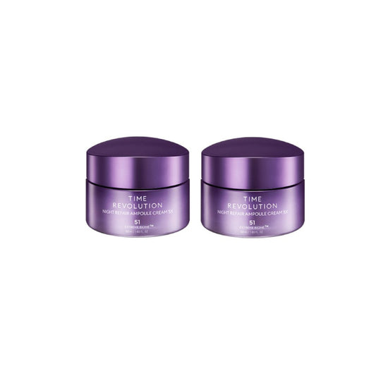 Wholesale MISSHA Time Revolution Night Repair Ampoule Cream 5X - 50ml 2ea Set | Carsha