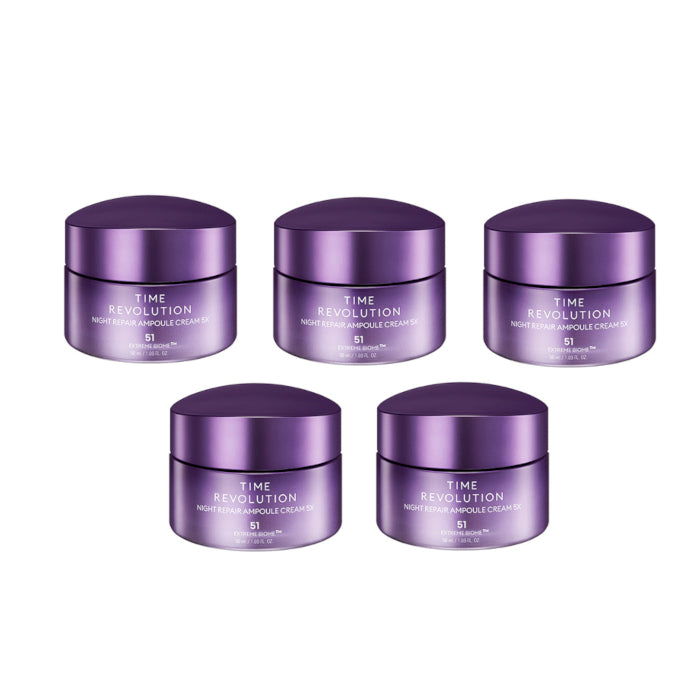Wholesale MISSHA Time Revolution Night Repair Ampoule Cream 5X - 50ml 5ea Set | Carsha