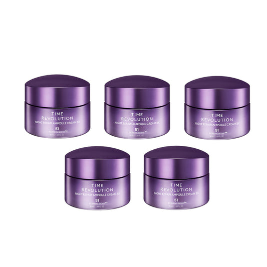 Wholesale MISSHA Time Revolution Night Repair Ampoule Cream 5X - 50ml 5ea Set | Carsha