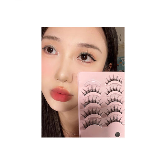 Wholesale MissLady - False Eyelashes B - 10mm x 5 pairs - Barbie Black | Carsha