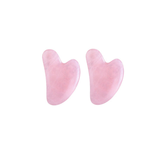 Wholesale MissLady - Scraping Board Gua Sha Massage Tool Heart-shaped 2ea Set - Pink | Carsha